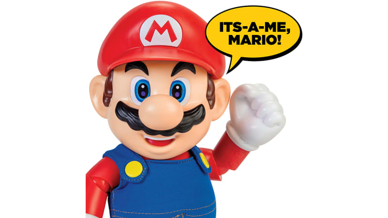 Talking mario toy best sale